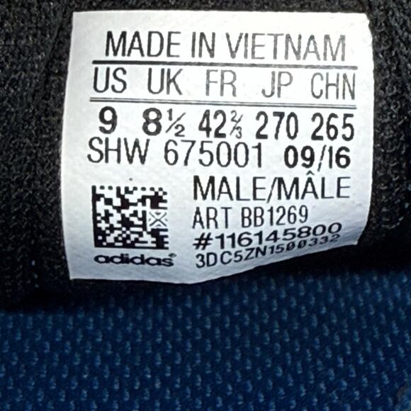 Adidas Originals Dragon OG Blue White Gum Trainers Mens size 9 US - Picture 7 of 7